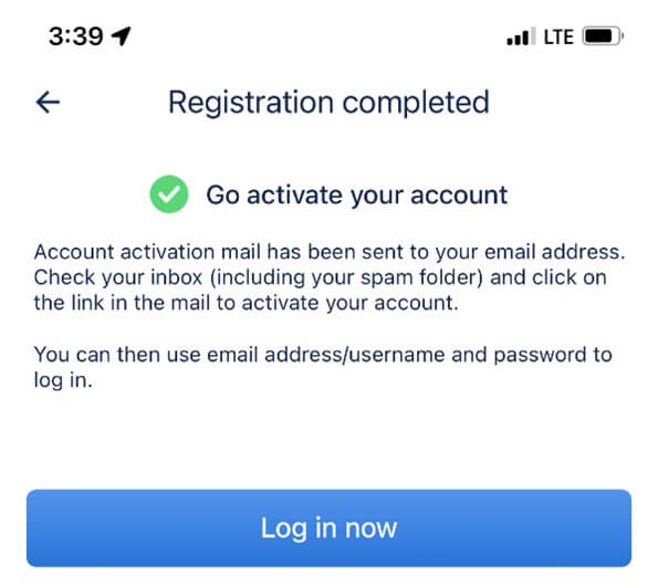 Registration reminder